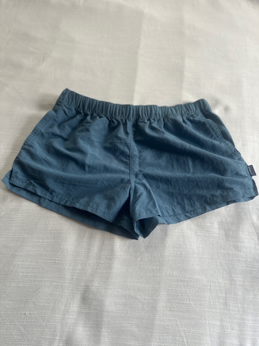 Patagonia Women's Barely Baggies Shorts Pigeon Blue | M NWOT